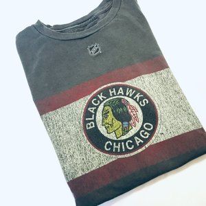 Chicago Blackhawks NHL 2009 Winter Classic T-shirt Toews #19 Wrigley Field Large
